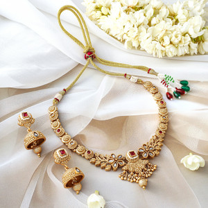 रुबन्स ब्रास ज्वेल सेट