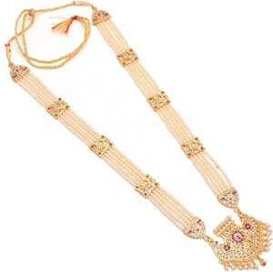 DPMARKETING Alloy Gold-plated Gold Jewellery Set