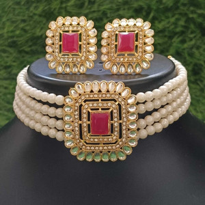 dpd Zinc Multicolor Jewellery Set