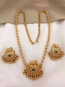 Vivanta Alloy Gold-plated Gold Jewellery Set