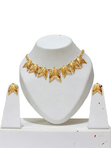 balaji gold Copper Gold-plated Gold Jewellery Set