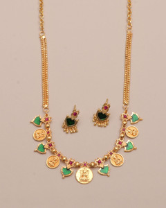 Capilite Alloy Gold-plated Multicolor Jewellery Set