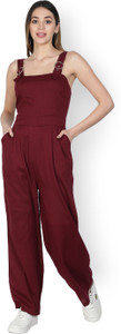 NUEVOSDAMAS Solid Women Jumpsuit