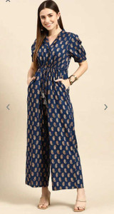 4 Choice Printed Women Jumpsuit