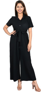 Sunday Casual Solid Women Jumpsuit