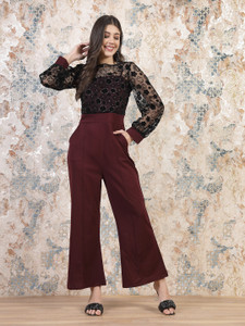 ATHENA Self Design Women Jumpsuit