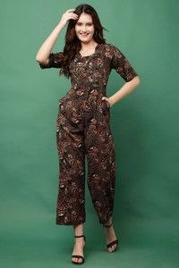 JustHer Printed Women Jumpsuit