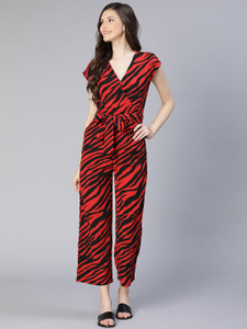 OXOLLOXO Striped Women Jumpsuit