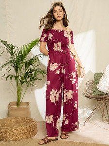 Berrylush Printed Women Jumpsuit