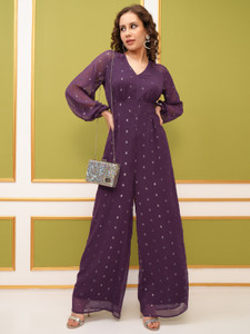 Tokyo Talkies Self Design Women Jumpsuit