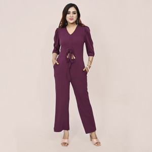 Zenday Casual Solid Women Jumpsuit