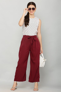 Muskan Enterprises Polka Print Women Jumpsuit