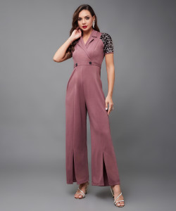 Miss Chase Solid Women Jumpsuit