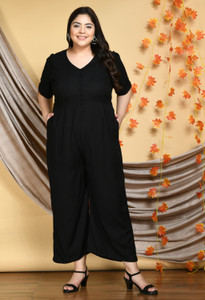 Prettyplus by Desinoor Solid Women Jumpsuit