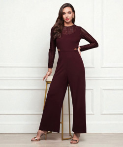 Miss Chase Solid Women Jumpsuit