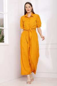 Shama Solid Women Jumpsuit