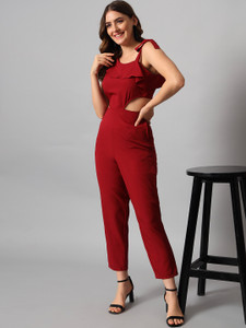 Emeros Solid Women Jumpsuit