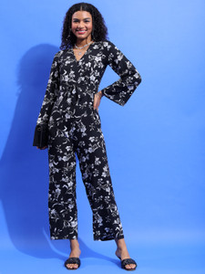 Tokyo Talkies Floral Print Women Jumpsuit