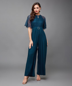 Miss Chase Floral Print Women Jumpsuit