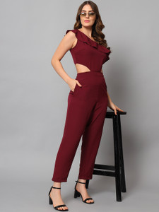 Emeros Solid Women Jumpsuit
