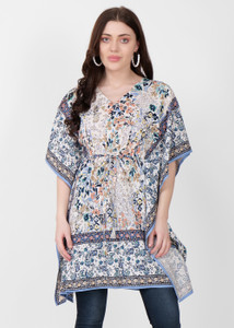 street22 Floral Print Viscose Women Kaftan