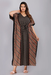 raavi fashion Printed Pure Cotton Women Kaftan
