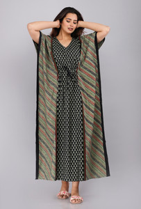 raavi fashion Printed Pure Cotton Women Kaftan