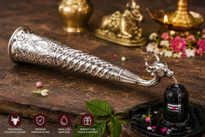 DharmaGanga Silver Kalash - Image 2