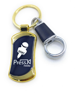 Jdp Novelty Premium Quality Metal Keychain of News Press Media