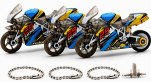 MY BABY LOVE A PERFECT CARE माठबà¥à¤¬à¥ लव ठपरफà¥à¤à¥à¤ à¤à¥à¤¯à¤° Spark-bike keychain mini pull back motorcycle toy à¤à¥ à¤à¥à¤¨ - Image 1
