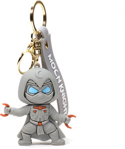 Daiyamondo Moon Knight 3D Rubber Keychain - Image 5