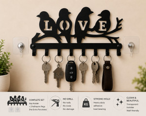 ASRYD Aluminium Key Holder Black - Image 5