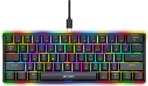 Ant MK1300 V2 Portab Keyboard, Compact 61 Keys Mini Gaming