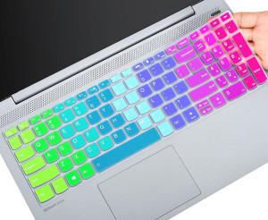 RAYA Silicone Keyboard Skin Cover for Lenovo ideapad Slim3 & Slim5 15.6 inch Laptops | Lenovo ThinkBook 15 and Lenovo V15 Laptop Keyboard Skin