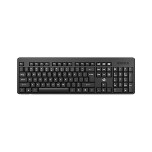 HP K160 Wireless Standard Desktop Keyboard Compatible with Desktop, Laptop, Mac stand support