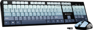 ZEBRONICS Zeb-Companion 304 (Green) Wireless Standard Laptop Keyboard Compatible with Desktop, Laptop