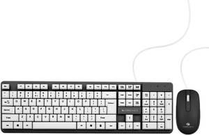 ZEBRONICS Zeb-Judwaa 541 Wired USB Standard Desktop Keyboard Compatible with Desktop, Laptop, Mac