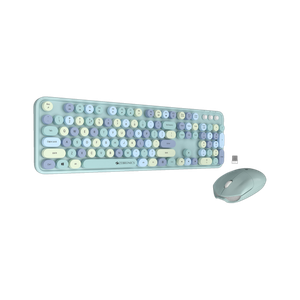 ZEBRONICS Zeb-Companion 300 Wireless Keyboard & Mouse (Blue) - Image 6