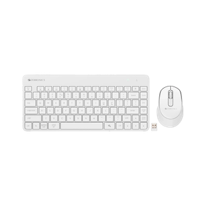 ZEBRONICS Companion 201 Wireless Standard Desktop Keyboard Compatible with Desktop, Laptop, Mac with 1600 DPI Optical Mouse, 83 Keys Layout, Dedicated Copilot AI Hotkey, 12 Dedicated Multimedia Hotkeys, Whisper-Quiet Keystrokes