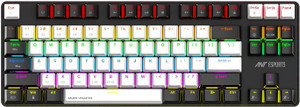 Ant Esports MK4500 Pro TKL I Red Switch 87 Keys Mechanical 2.4G/BT5.0/Wired Wireless Standard Gaming Keyboard Compatible with Desktop, Laptop, Mac multimedia_keys,MK4500 Pro