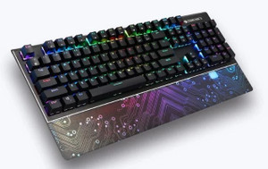 ZEBRONICS Zeb-Max Chroma Wireless Standard Gaming Keyboard Compatible with Desktop, Laptop, Mac