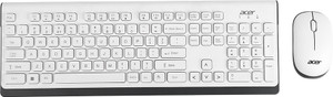 Acer ZC.A01SI.OWD Wireless Standard Multi-device Keyboard Compatible with Desktop, Laptop, Mac Multimedia keys,Compatible with Mac & Windows, with Rupee key,Mouse and