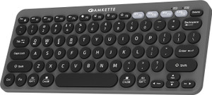 AMKETTE Optimus 4 in 1 Compact Bluetooth, Wireless Handheld Laptop Keyboard Compatible with Desktop, Laptop, Tablet, iPad, Mac multimedia_keys,Optimus BT Keyboard