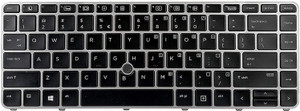 SellZone Laptop Keyboard Replacement HP ELITEBOOK 840 G3, 848 G3, 836308-00 Internal Laptop-size Laptop Keyboard Compatible with Desktop, Laptop, Mac