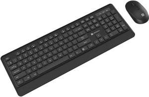 Portronics POR-1658 / Key5 / Silent Mouse & Combo Wireless Standard Laptop Keyboard Compatible with Desktop, Laptop, Mac multimedia_keys,Key5 Combo