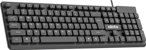 Elista ELS WK-710 Wired USB Multi-Device Keyboard (Black) - Image 1