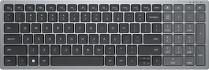 DELL KB740/Compact, Multidevice connectivity with Numeric Keypad Bluetooth Standard Multi-device Keyboard Compatible with Desktop, Laptop, Mac Silent with Scissor Keys and Programmable buttons