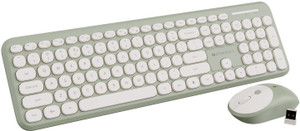 ZEBRONICS Companion 302 2.4GHZ Wireless Keyboard & Mouse Combo with UV Printed Keys Wireless Standard Laptop Keyboard Compatible with Desktop, Laptop, Mac