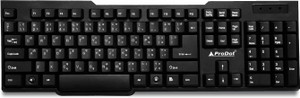 PRODOT DIC-KB-297RS-MARATHI Wired USB Standard Multi-device Keyboard Compatible with Desktop, Laptop, Mac stand support,Marathi Keyboard