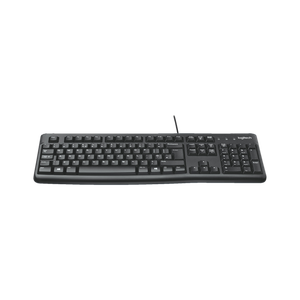 Logitech K120 / Full-Size, Spill-Resistant, Curved Space Bar Wired USB Standard Desktop Keyboard Compatible with Desktop, Laptop, Mac for Windows, USB Plug-and-Play, Full-Size, Spill-Resistant, Curved Space Bar